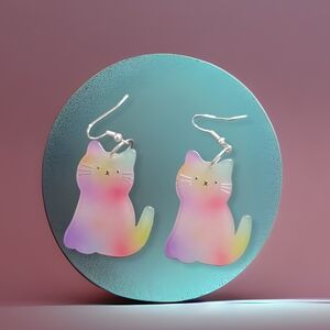 Cat earrings